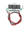 0,28 дюймов DC 2,5 V-30V 2 провода Мини цифровой вольтметр Напряжение метр тестер светодиодный Экран электронный Запчасти ► Фото 2/6