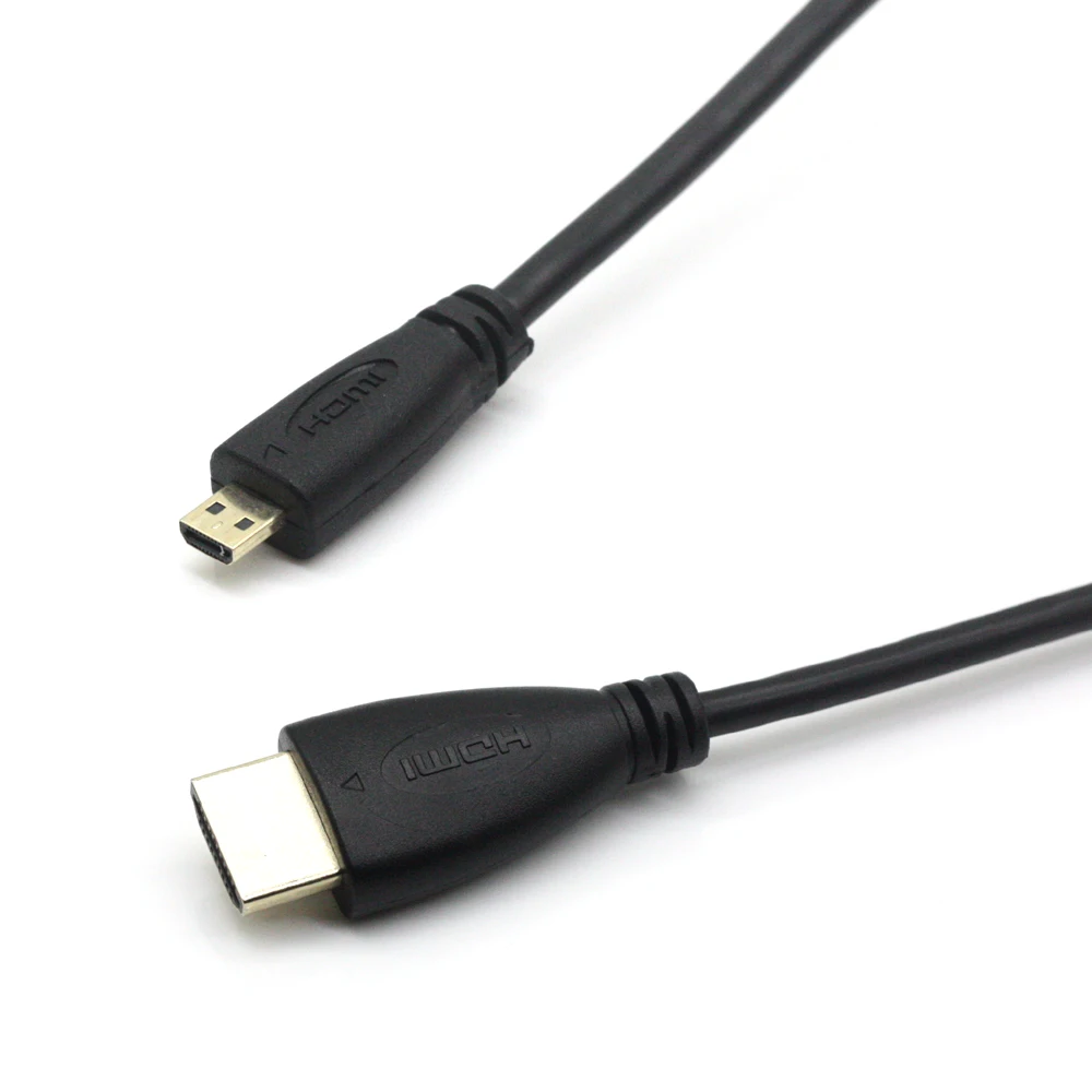 AIXXCO высокоскоростной 1 м 1,5 м 2 м 3 М V1.4 папа-разъём HDMI папа Micro HDMI кабель 1080p 1440p для HDTV PS3 xbox 3D lcd