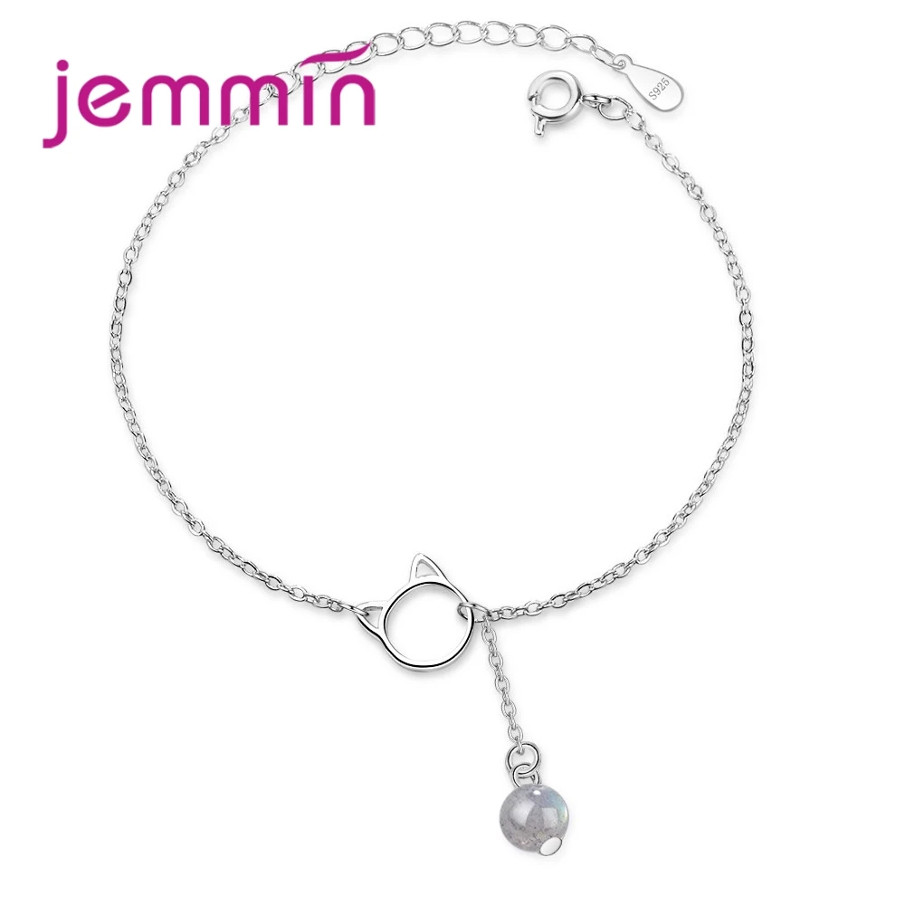 

Jemmin New Fashion Hand Chain For Women Handmade Gift Charm 925 Sterling Silver Jewelry Accessory Infinity Adjustable Bracelet