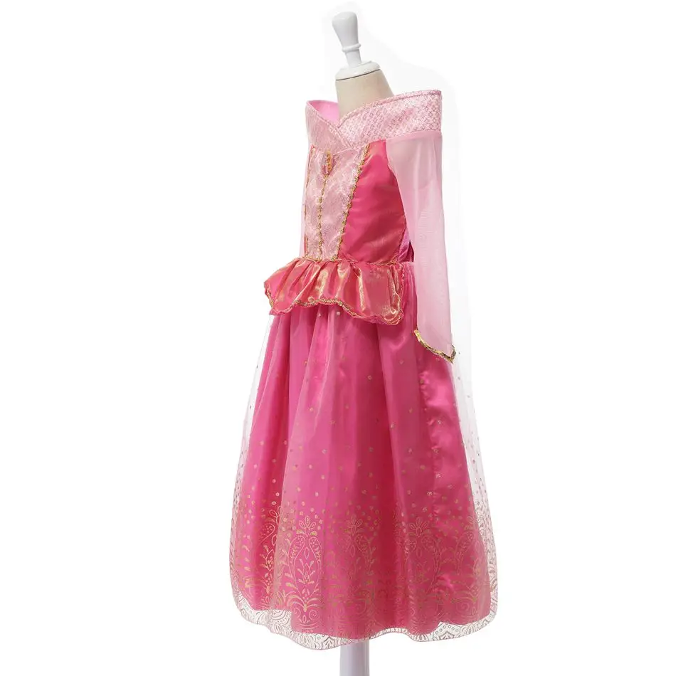 Little Girls Sleeping Beauty Cosplay Costume (11)