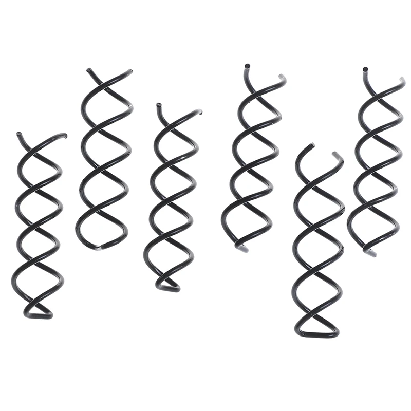 6Pcs Bobby Hairpins Hair Clip Twist Spiral Spin Screw Pin Hair Clip Twist Braiders Barrette Black Hairpins Hair Braider Styling 6Pcs Bobby Hairpins Hair Clip Twist Spiral Spin Screw Pin Hair Clip Twist Braiders Barrette Black Hairpins Hair Braider Styling