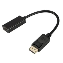 1 шт. 4 к DP к HDMI 1080 P Дисплей порт конвертер для hp/DELL ПК проектор для ноутбука мужчин и женщин HDTV проектор