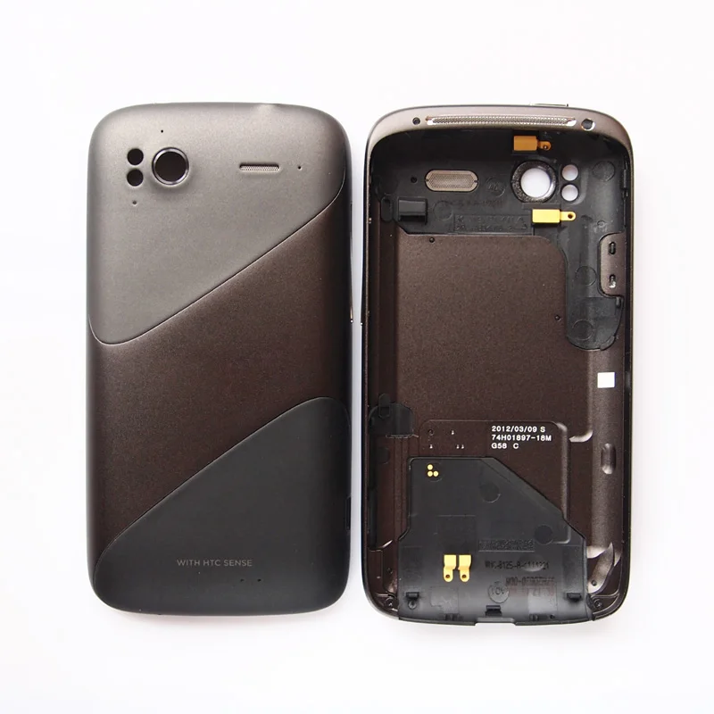 

BaanSam New Battery Door Back Cover Housing Case For HTC Sensation XE Z715e Z710e G14 G18 With Power Volume Buttons