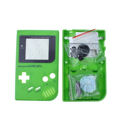 TingDong синий белый черный серый OEM полный корпус чехол для nintendo Gameboy классический для GB DMG GBO - Цвет: M