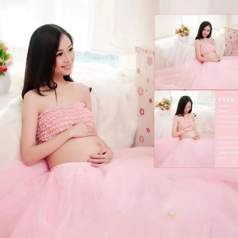 

Lace Maternity Photography Props Clothes Pregnancy Gown Set Dresses For Pregnant Women Clothing Photo Portrait Portrait Hot Sale