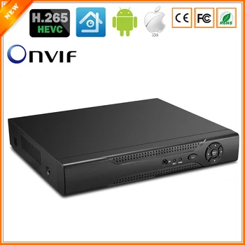 

BESDER HI3798M 4CH 8CH H.265 CCTV NVR Max 4K Output 4MP Security Network Video Recorder 4CH 5MP/8CH 4MP H.265 NVR For IP Camera
