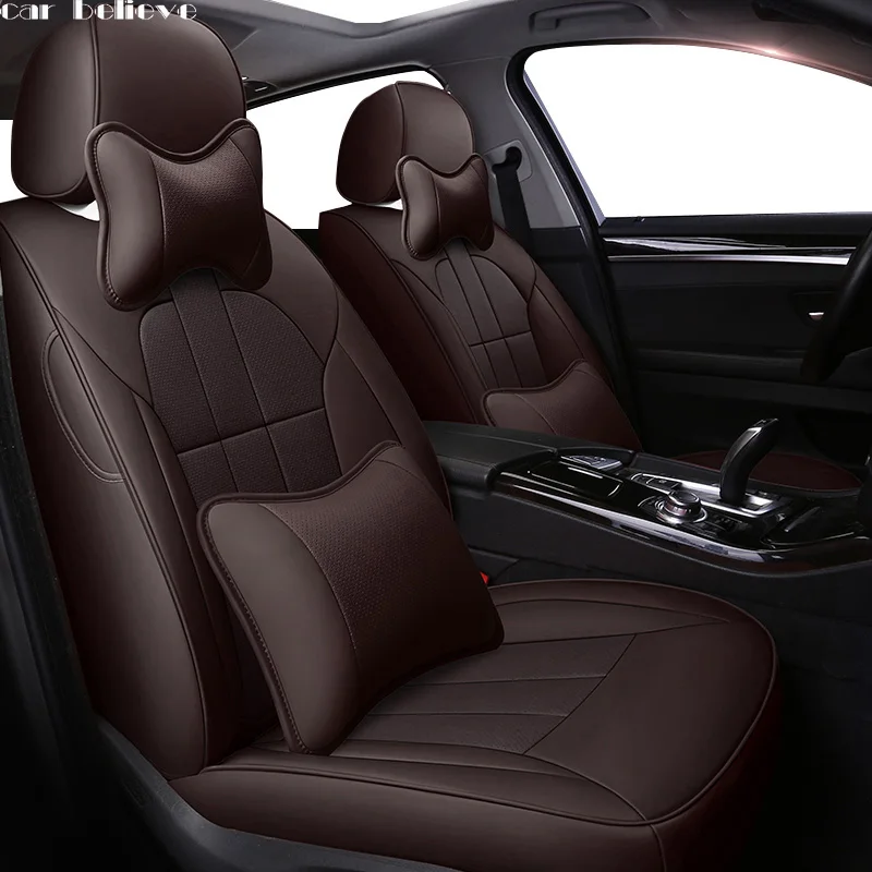 

Car Believe car seat cover For audi a3 8p 8l sportback A4 A6 A5 Q3 Q5 Q7 accessories covers for vehicle seat