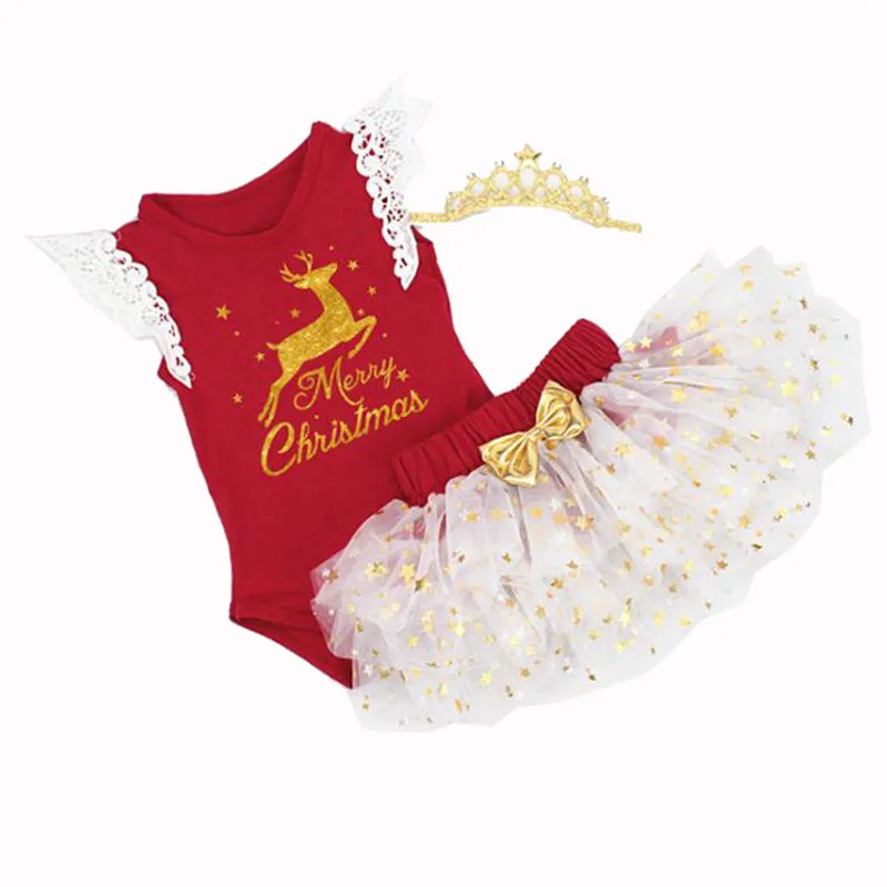 Новое хлопковое праздничное платье-пачка для маленьких девочек, платья для маленьких принцесс 1 года, детская одежда для девочек
