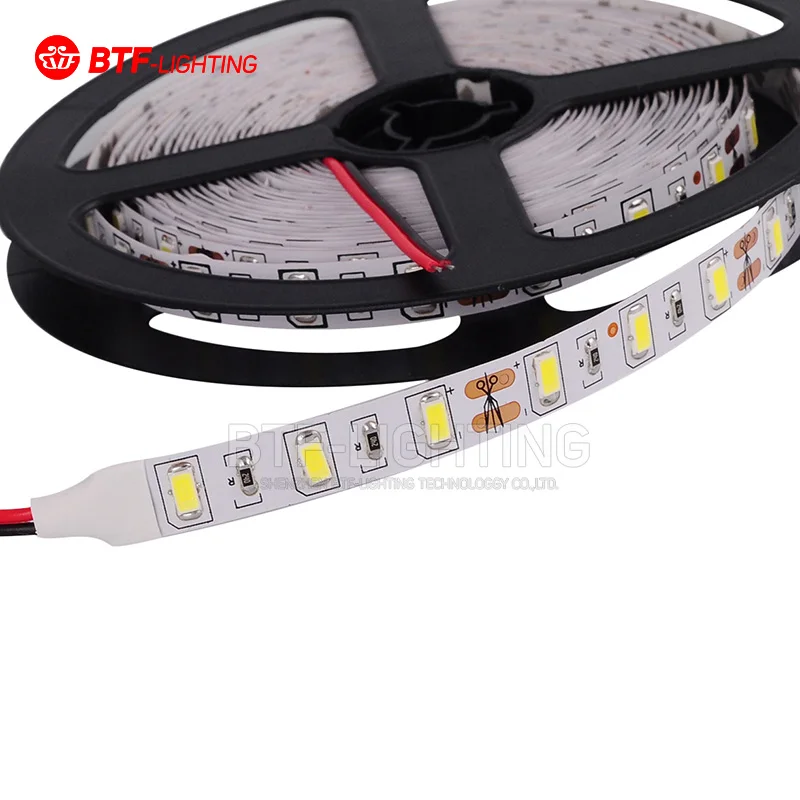 5730 5630 SMD Светодиодная ленсветильник ый естественный холодный белый свет 5 м 300