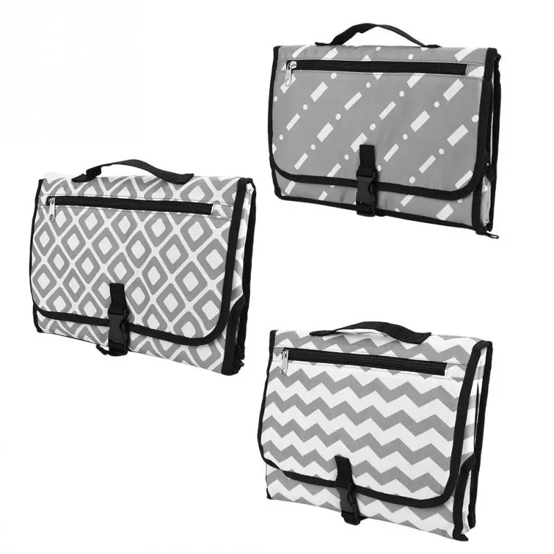 Portable Foldable Nappy Changing Pad Waterproof Baby Diaper