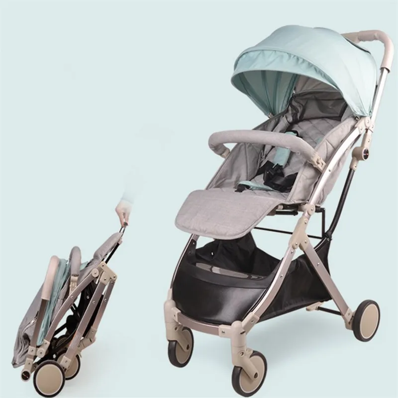 

Folding Baby Stroller for Newborns Plane Lightweight Portable Baby Carriages Travelling Stroller for Dolls