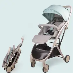 Складной Детские коляски для новорожденных плоскости легкий Портативный Детские коляски путешествия коляска для кукол