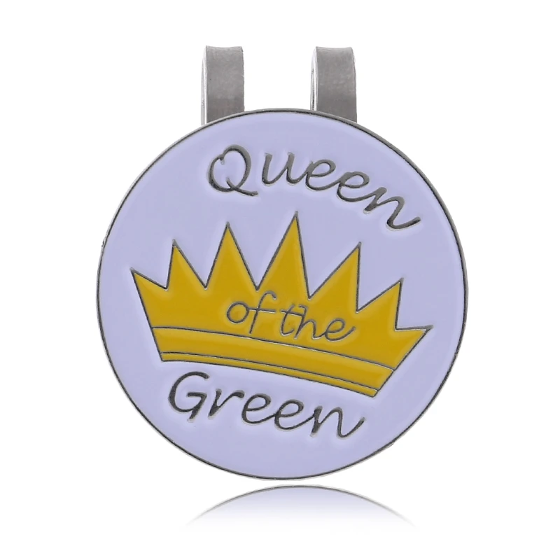 

1 Pc Metal Golf Hat Accessories Personalized Crown Golf Marker With Magnetic Hat Clip Clamp Golf Accessories