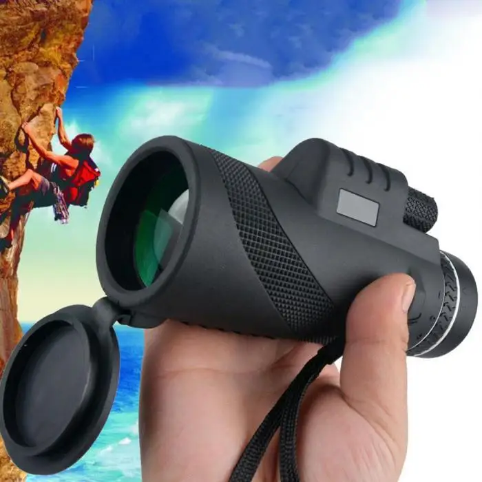 Compacto de Alta Potência para Viagens Esportes ao ar Telescópio Monocular Prisma Escopo Livre Fk88 40x 2 Telescópio monocular 40x prisma escopo compacto de