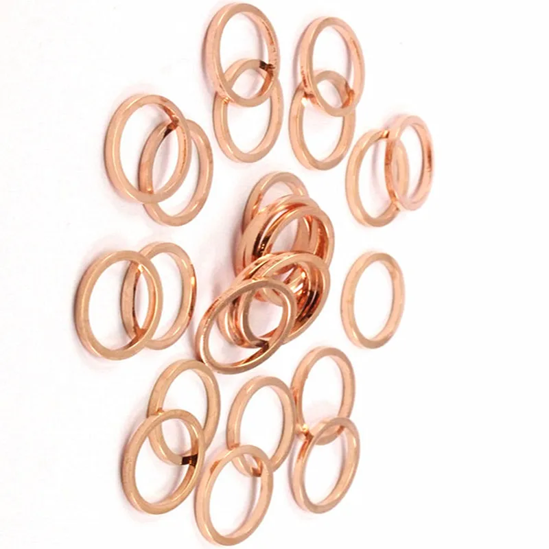 12pc.. Rose Gold Plated raw Brass Round sz (12mm) yB0119in Jewelry