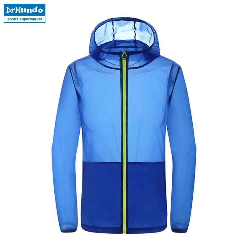 

Outdoor Men Women Fast Drying Anti-UV Windproof Protector Ultralight Ultra-thin Children Skin Jacket Hiking Coat