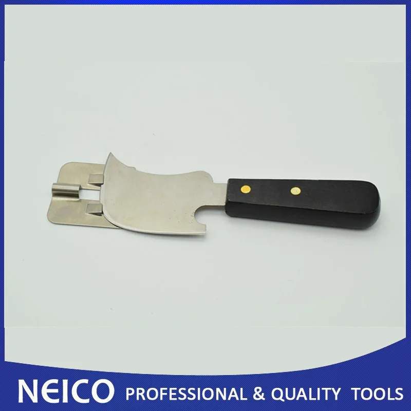 

Free Shipping, High quality Quarter Moon Knife (Flat) with Vinyl Weld Trim Guide