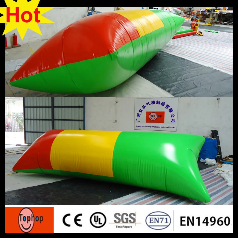 free shipping! inflatable water pillow blob trampoline with wholesale