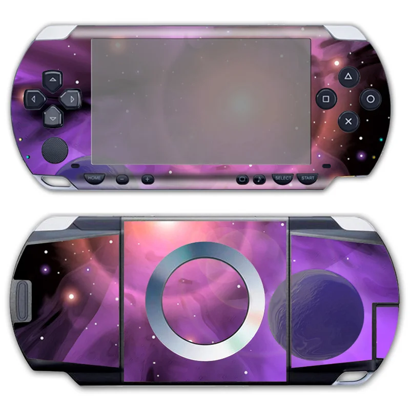 

Free drop shipping for pink starry design sticker for PSP 1000 Vinyl Front and Back Decals #TN-PP1000-487
