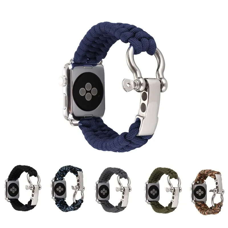 

Multifunctional cool strap Nylon strap for apple watch band Series 1 2 3 Bracelet wrist for apple watch bands 42mm 38mm