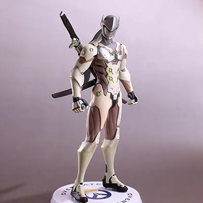 Стрельба игры персонажи Genji Фигурки игрушки для коллекции модель OW фигурка - Цвет: No box