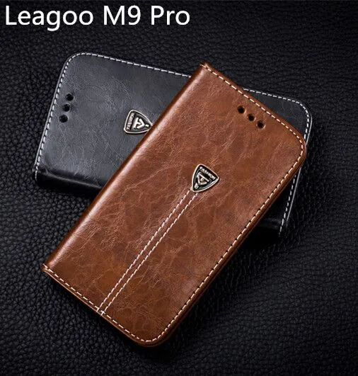 Leagoo M9 Pro Чехол 5 72 ''Pu Бизнес Кожа защита смартфона Зажим для ремня чехол