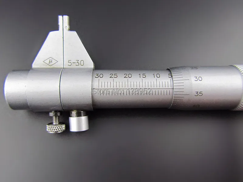 Высококачественный 5-30 мм Внутренний микрометр внутренний измерительный Верньер микрометр