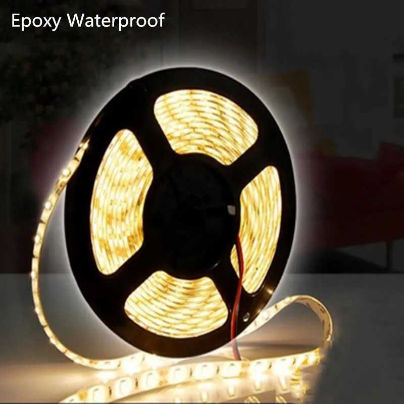 cheap High quanlity 24V LED strip 5050 flexible strip light Tape 60LED m 5m 300LED White Warm White Blue RGB LED tira llevada