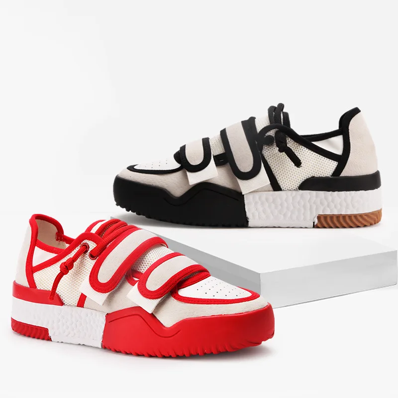 

2018 new flat shoes fashion mesh breathable shoes casual shoes.
