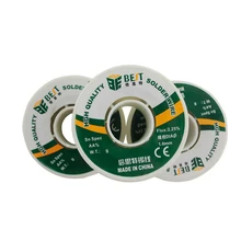 Melhor proteção ambiental solda fio de estanho reparo eletrônico solder0.3/0.4/0.5/0.6/0.8/1.0mm fio de solda rolo