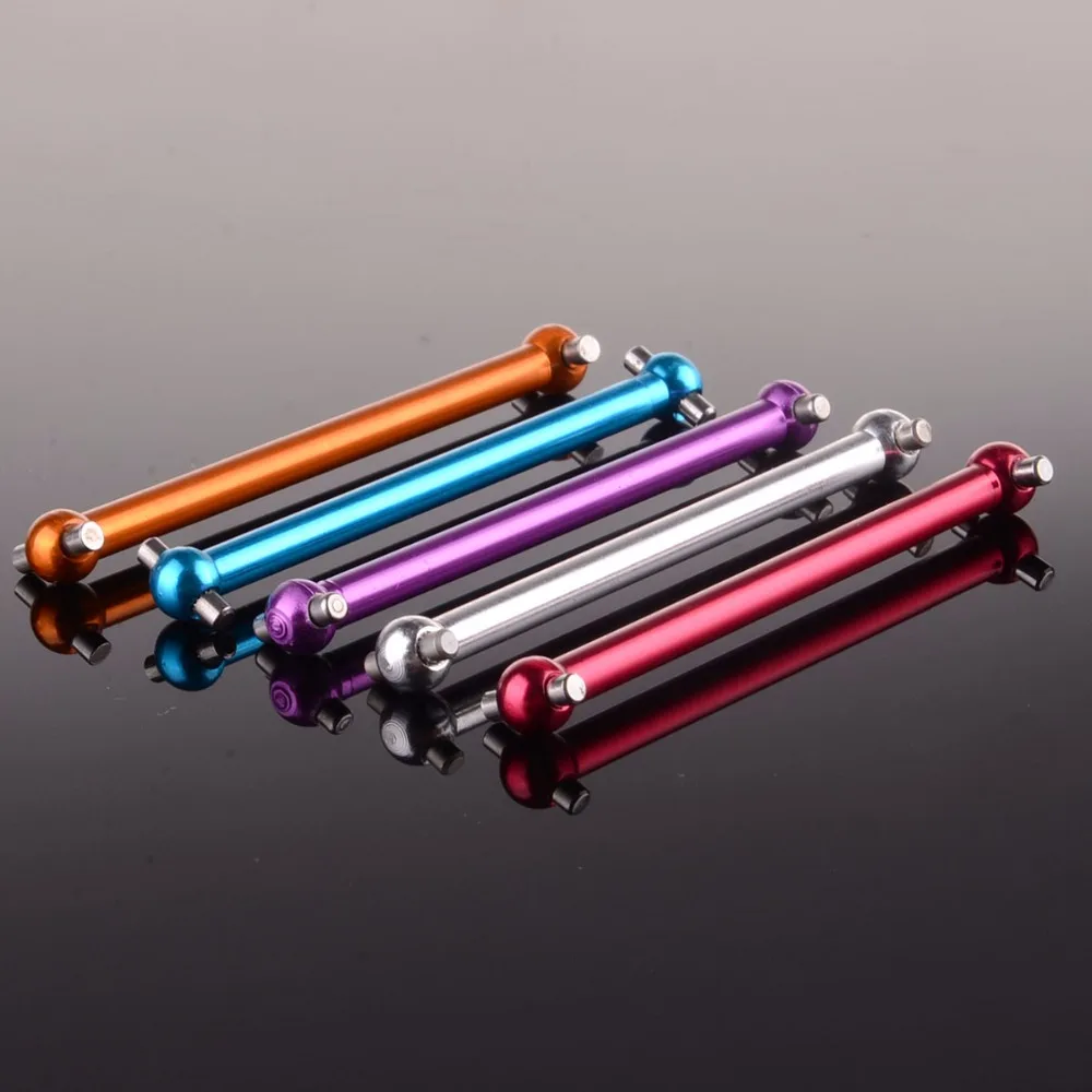 

WL A959 A969 A979 Aluminum Front Rear Universal driven Shaft Dogbone 46mm A959-07 HSP 1/18 Car Buggy Truck Axial 580027