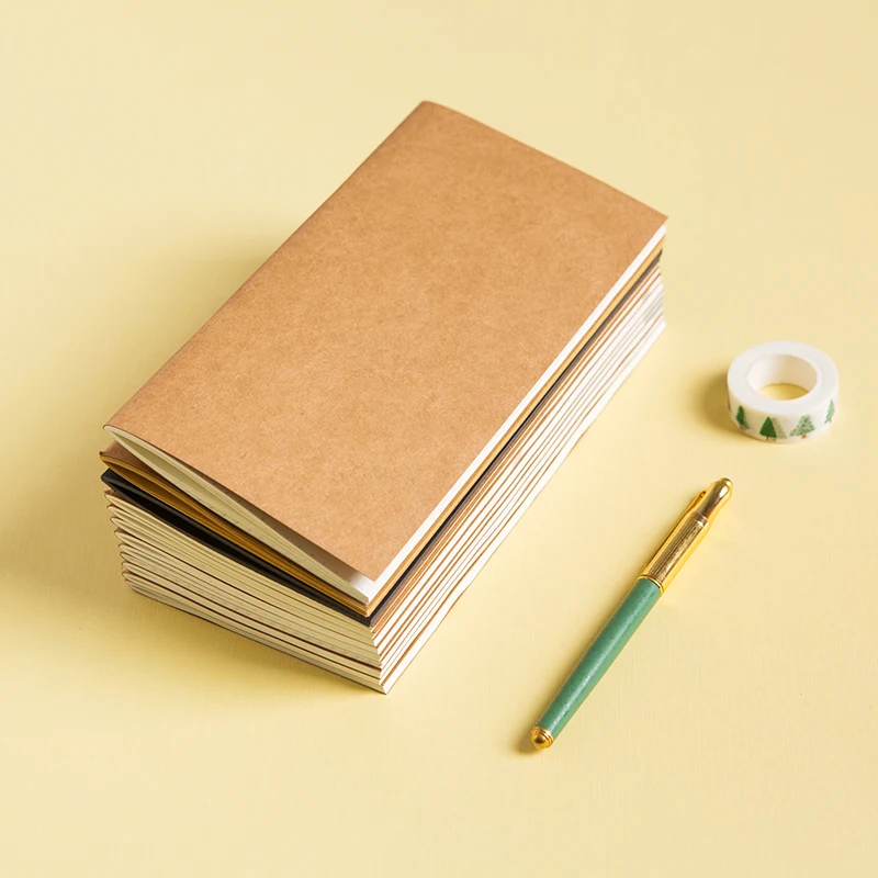 Карманный дорожный ноутбук 95*165 мм портативный hardron refill 32 листа befriend travel journal kraft