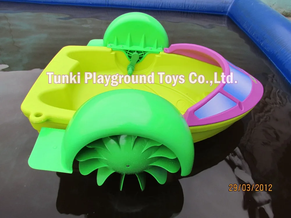 Aqua Hand paddle boat water plastic paddler boat for pool for sale Kids
