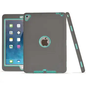 

Simple Kids Safe Silicon Back Case for Apple iPad Pro 9.7 inch Children Shockproof Tablet PC Back Cover for iPad Pro New Case
