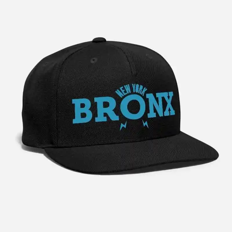 

The Bronx Music DJ Cap Customized Embroidered concert Afro American DeeJay Musician R & B Rap hat Unisex Adjustable Snapback Cap