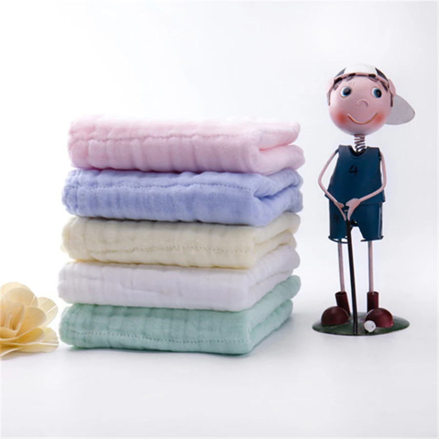mussola di cotone bambino appena nato da bagno asciugamani fazzoletto textile lusso salviette bambino alimentazione towel
