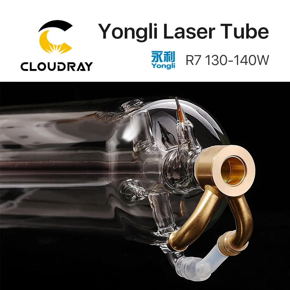 Cloudray Yongli R7 130W CO2 лазерная трубка деревянная коробка для чехла длина упаковки 1650
