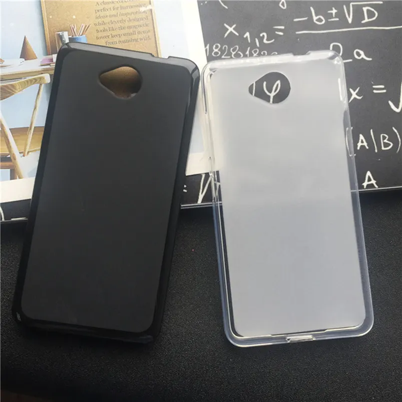 

Case for Nokia 535 Cover Fundas Para Soft Silicone Phone Cases for Microsoft Nokia Lumia 535 Protect Plain Back Coque Shell Bag