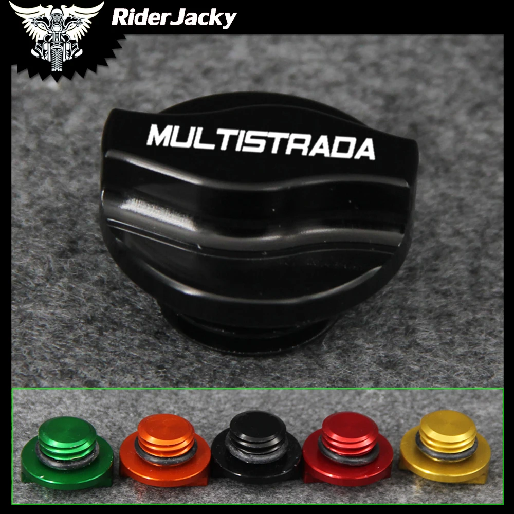 

For DUCATI Multistrada 1200S 2010-2016 2011 2012 2013 2014 2015 Motorcycle Engine Oil Plug Filler Cover Screw M20*2.5