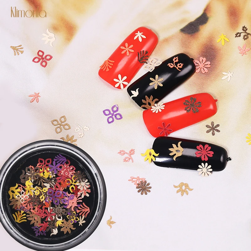 

1 Bottle Mix Design Nail Art Computer Sequins Colorful Nail Flakes 3D Crested Flower Cat Heart Shape Nail Decoration Tips
