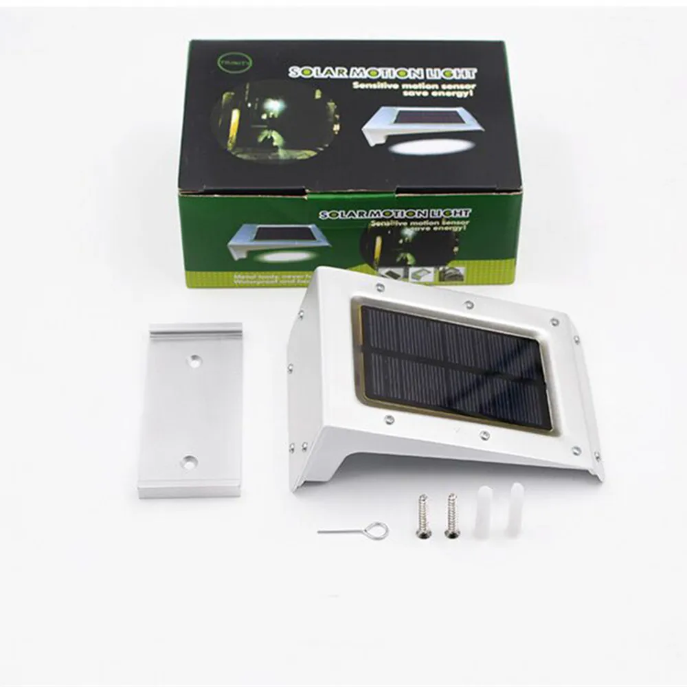 

SuperNight 20 LED Solar Light PIR Motion Sensor Human Body Sound Light Induction Waterproof IP65 Outdoor Garden Street Wall Lamp