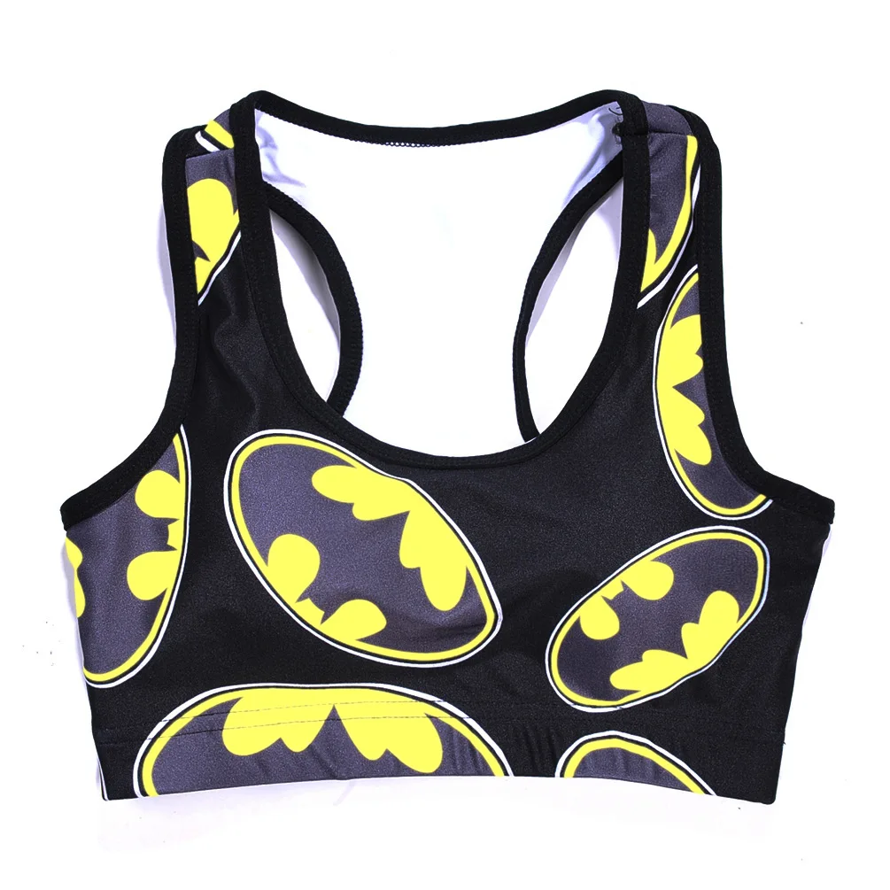 Women's Elastic Sports Bra Batman Running Bra Fitness Bra Rush Tank Tops  Breathable Seamless Women Bra G4 CC908|bra fitness|sport running brabra  running - AliExpress