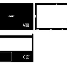 Специальный Ноутбук углеродного волокна виниловая кожа наклейки крышка защита для acer Aspire V5-571 V5-571G V5-531 V5-531G 15," nontouchscreen