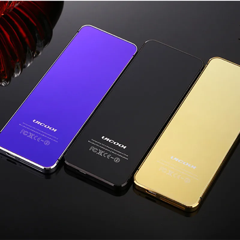 Ультратонкий телефон Ulcool V36 с металлическим корпусом Bluetooth 2 0 идентификационный