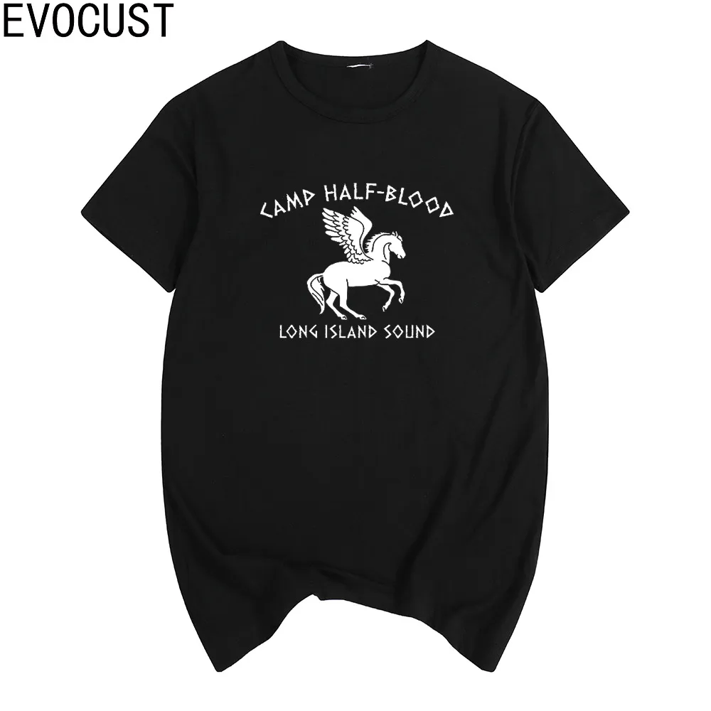 Camp Half Blood funnny parody short sleeve T-shirt Cotton Men T shirt New TEE TSHIRT Womens unisex Fashion