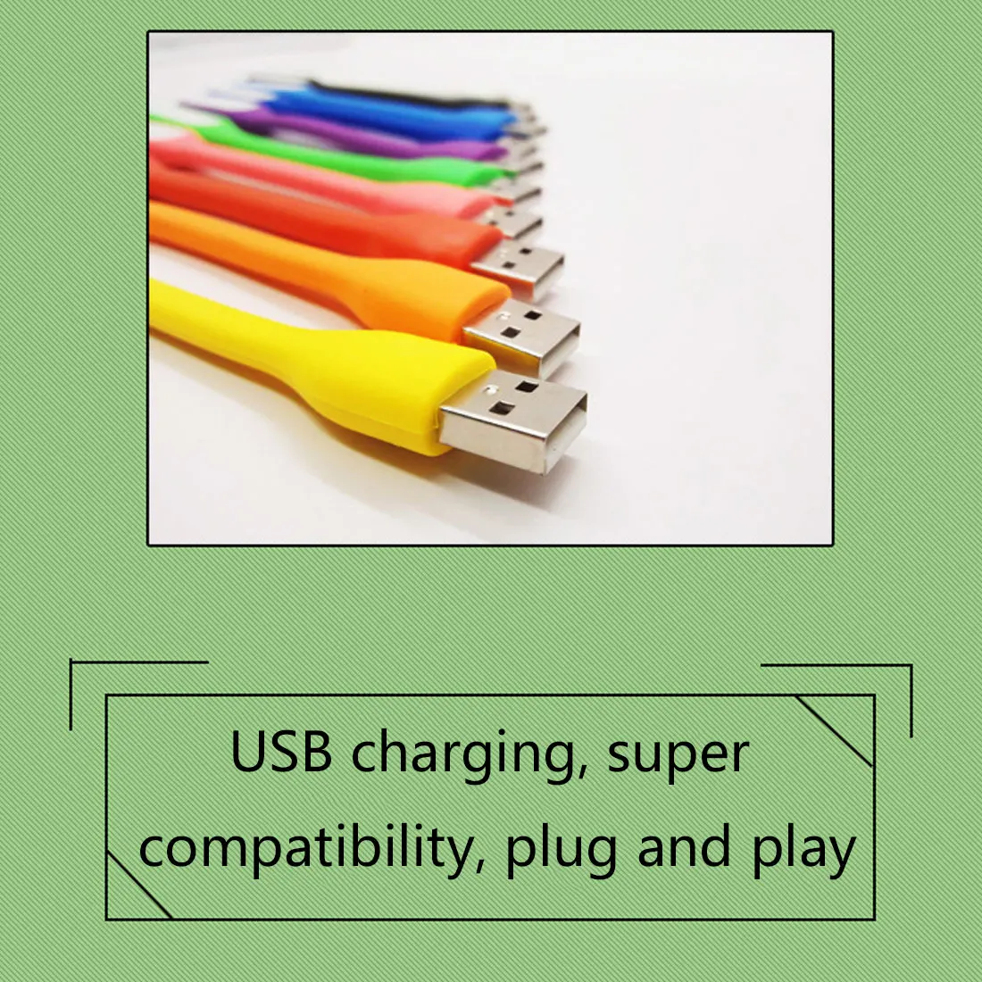 1 шт. Usb подсветка для клавиатуры USB светодиодный портативный супер яркий фонарь