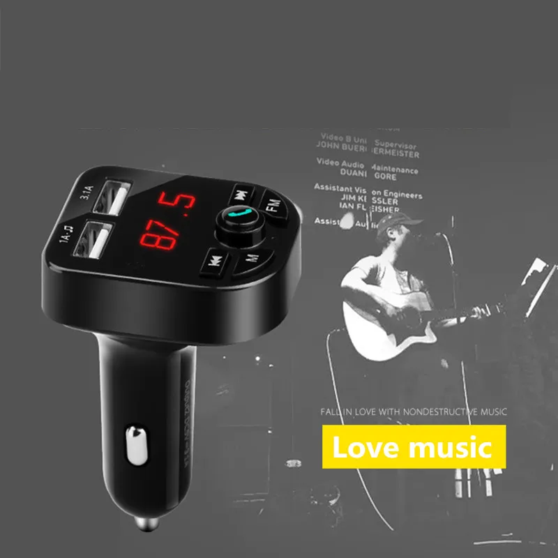 Автомобильный MP3 плеер Bluetooth гарнитура приемник принадлежности прикуриватель