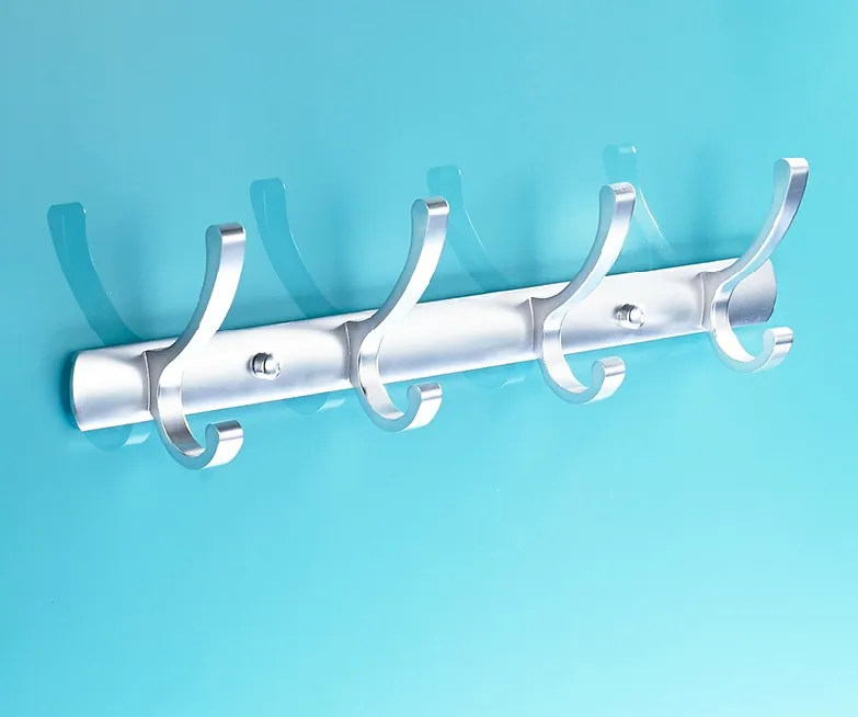 Fashion Space aluminium decorative Robe hooks /wall hook hat coat robe hooks /kitchen robe hooks