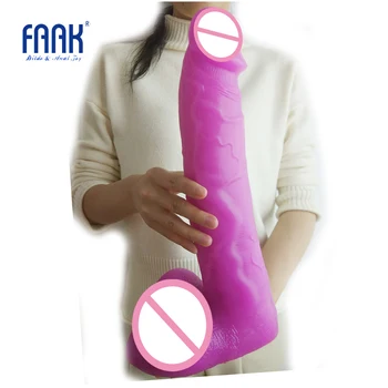 FAAK massive penis cock 13in giant realistic dildo 2.95