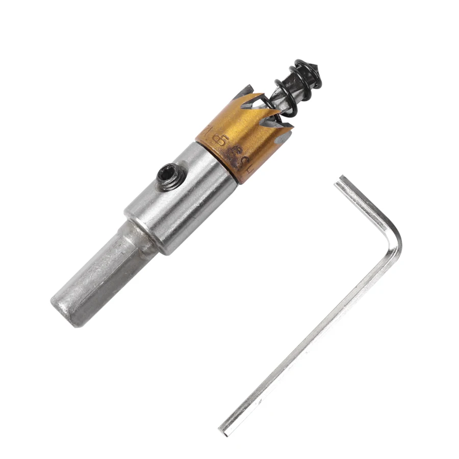 Buy 12/14/16/18mm HSS Tipped Drill Bit Hole Saw Cutter